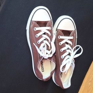 Women's Brown Converse sneakers
